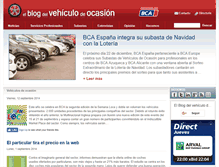 Tablet Screenshot of elblogdelvehiculodeocasion.es